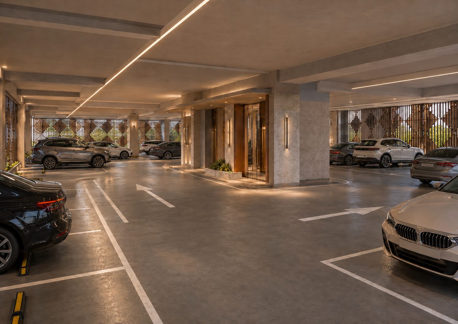 Surface & Pod Parking