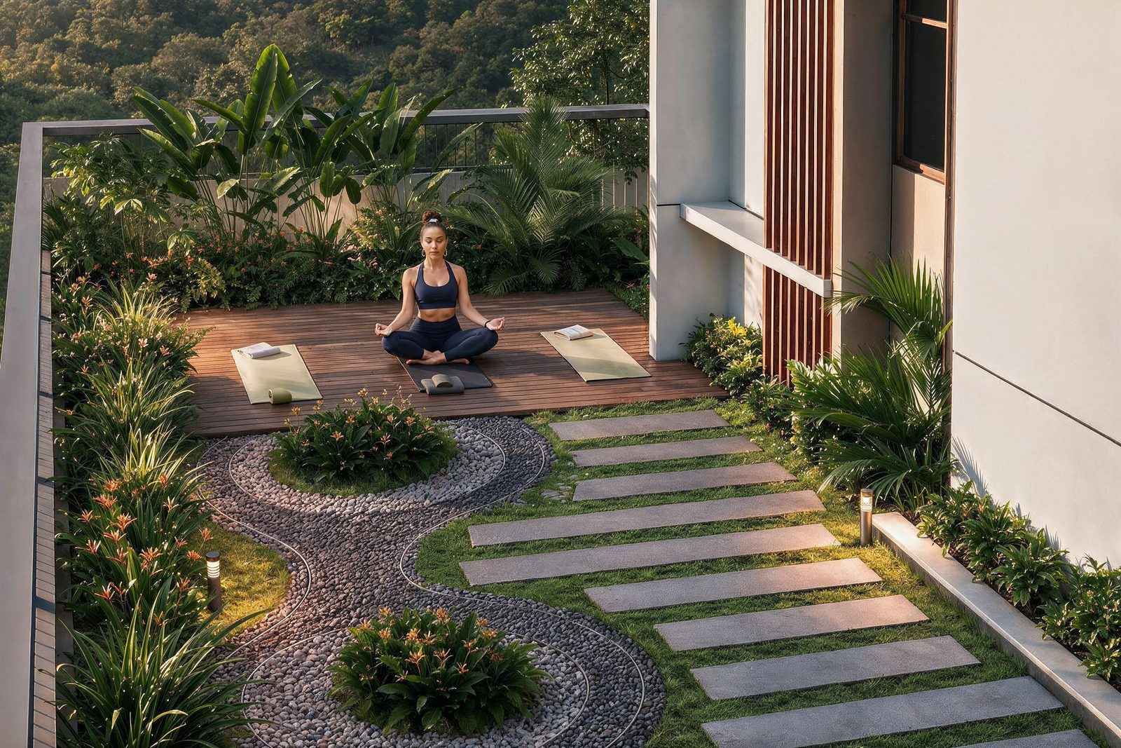 Open-Air Yoga Sanctuary
